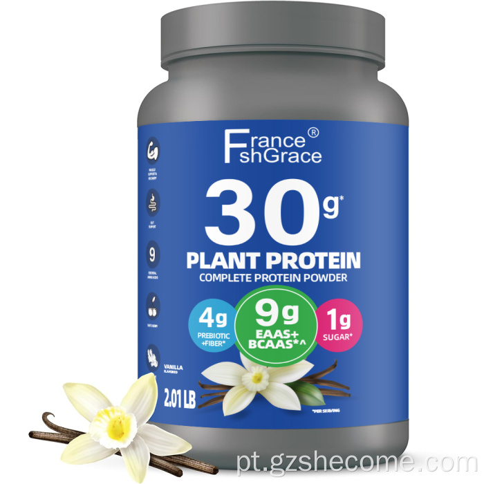 Extratos de plantas de proteínas orgânicas suportam digestão